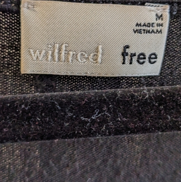 Wilfred free Aritza Navy Blue slouchy dress in size medium. Pockets on … - Picture 3 of 5